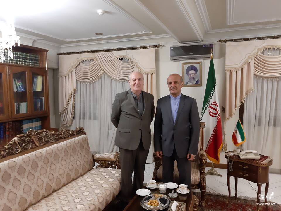Հանդիպում Իրանի Իսլամական Հանրապետության դեսպանի հետ