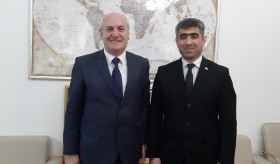 ՀՀ դեսպանի հանդիպումը Թուրքմենստանի սպորտի և երիտասարդության հարցերի նախարարի հետ